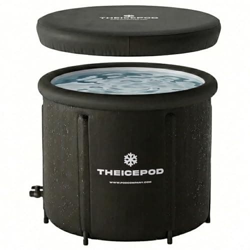 Ice Bath Tub, Cold Plunge Tub with Cover Lid 84 Gallon $38.60