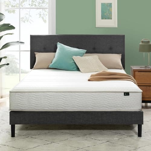 Zinus 8 Inch Foam and Spring H...ms & Fabric, Mattress in A Box