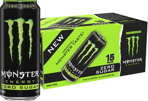 Select Accts: 15-Pk 16-Oz Monster Zero Sugar Energy Drinks $15.15 w/ S&S