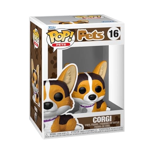 Funko Pop! Pets: Corgi - Colle...ure for Collectors and Display