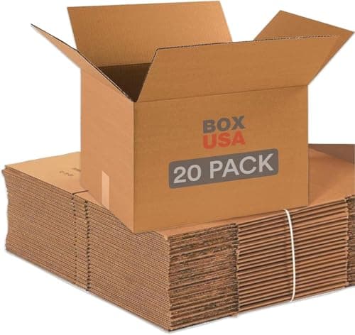 BOX USA Moving Boxes 18"L x 14...Packing, Packaging and Storage