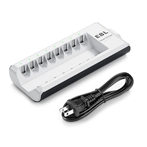 EBL AA AAA 8-Bay Battery Charger $12.49