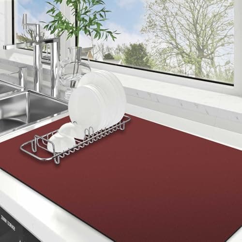 [Prime] 18"x 32" WISELIFE Super Absorbent Large Dish Drying Mat $9.99 + Free Shipping