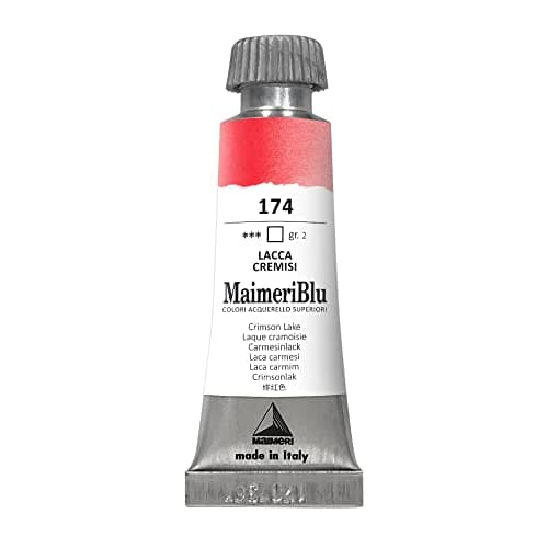 MaimeriBlu 12ml Single-Pigment...ercolor Paint Tube for Artists