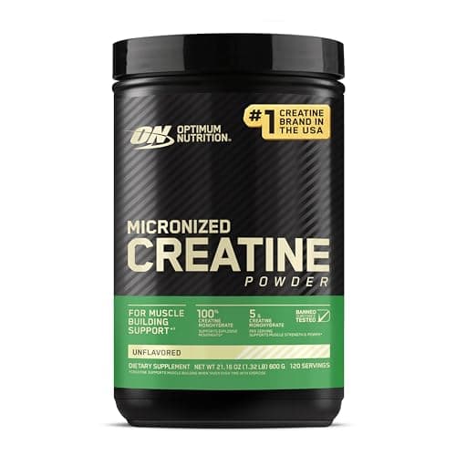 Optimum Nutrition Micronized Creatine Powder 120-Serving Canister for $20 via Sub. & Save + free shipping