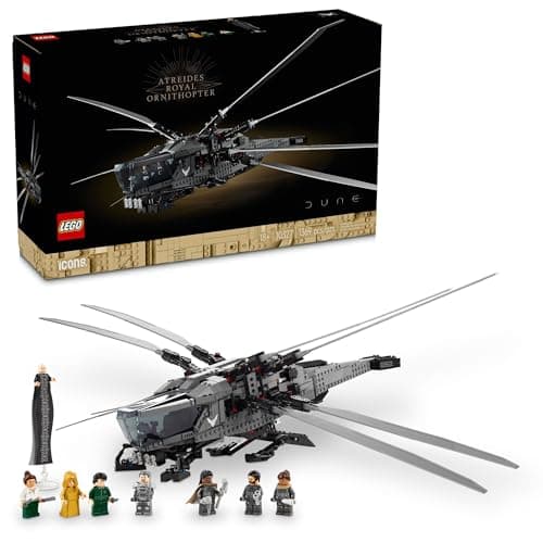 1369-Piece LEGO Icons Dune Atreides Royal Ornithopter w/ 8 Minifigures (10327) $131.99 + Free Shipping