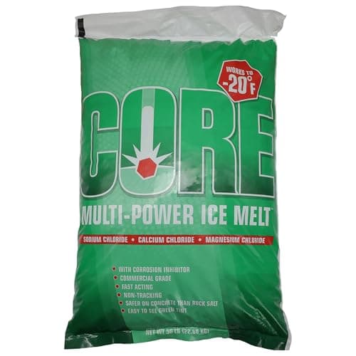 Premium Ice Melt, Blue (50 lb ... Non-Greasy, Slip-Free Formula