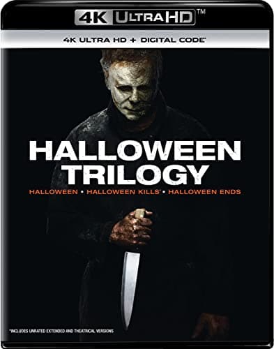 Halloween Trilogy (Halloween / Halloween Kills / Halloween Ends) - 4K Ultra HD + Digital $29.99 Amazon.com