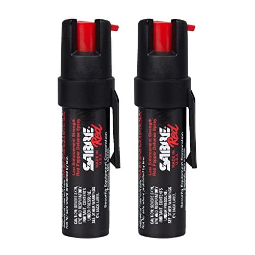 Prime Members: 2-Pk 0.67-Oz SABRE RED Compact Pepper Spray $9.50 + Free S&H