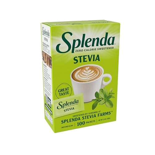 SPLENDA Stevia Zero Calorie Sw...Packets, 100 Count (Pack of 1)