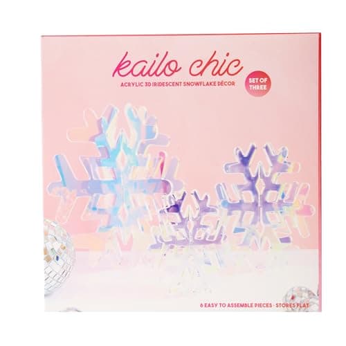 C. R. Gibson ADS-25548 Kailo C...zes Vary, Iridescent, 3 Pieces