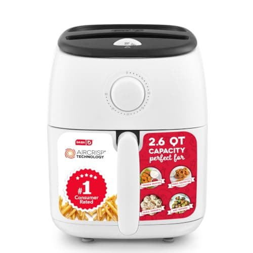 Dash Tasti-Crisp Air Fryer - A...f Feature - 2.6 Quarts - White