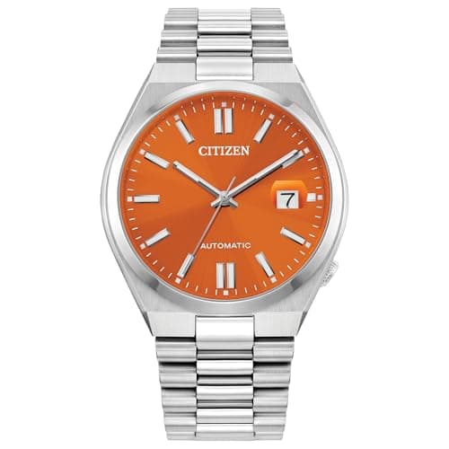$237.50* | Citizen Men's Automatic Tsuyosa Sport Luxury Watch (Orange) at Amazon