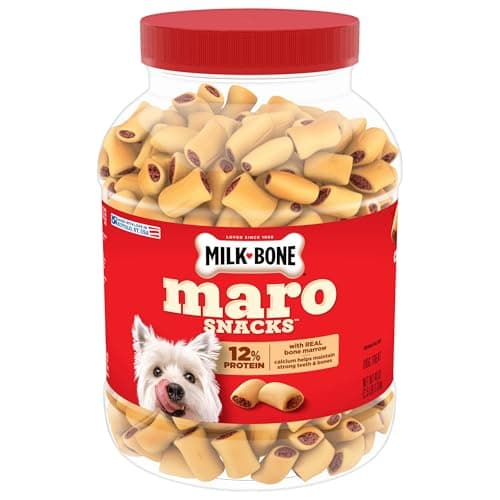 40-Ounce Milk-Bone Dog Treats w/ Real Bone Marrow (Beef)  $6.31 w/ S&S + Free Shipping w/ Prime or on $35+