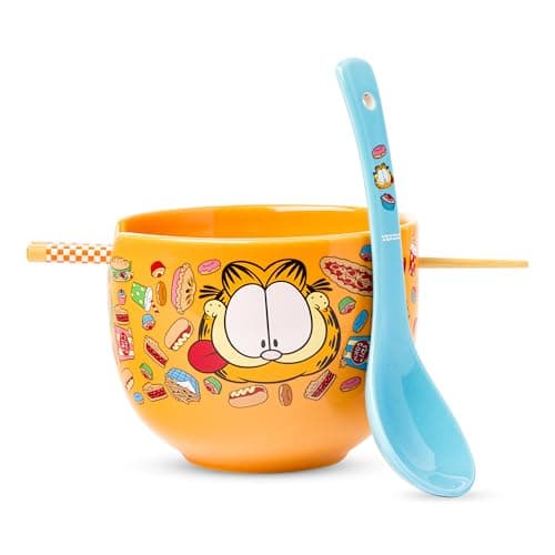 Silver Buffalo Garfield Hungry...oon, Microwave Safe, 20 Ounces
