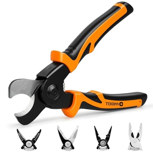 HARDELL 5-in-1 Wire Stripper & Crimper for 10-22 AWG w/ Storage Case $9.99 + Free Shipping w/ Prime or on $35+