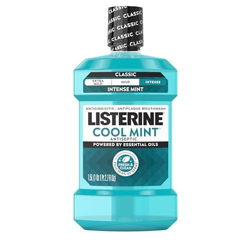 Select Accounts: 50.7-Oz Listerine Antiseptic Mouthwash (Cool Mint) 2 for $8.80 w/ S&S