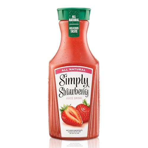 SIMPLY STRAWBERRY JUICE DRINK, 52oz