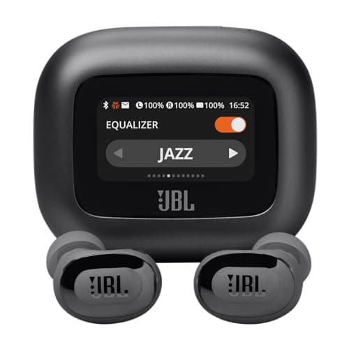JBL Live Buds 3 - True Wireles...terproof and dustproof (Black)