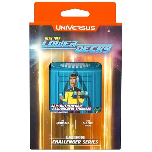 UniVersus: Star Trek Lower Dec...ard Game, 6 Foil/Alt Art Cards