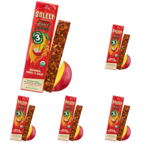 SOLELY - Organic Spicy Mango C...- Vegan, Non GMO - 0.8oz (23g)