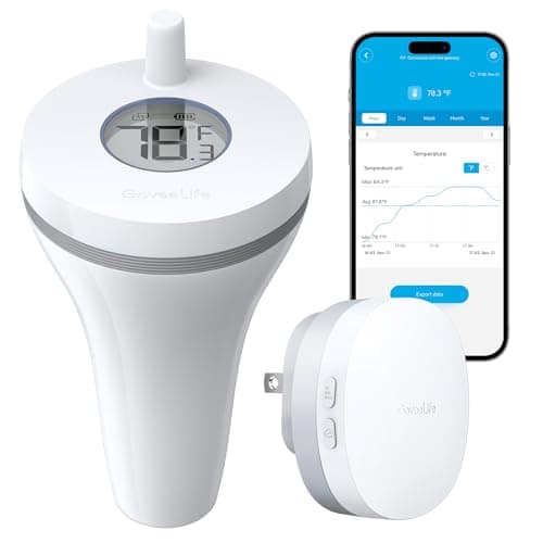 [AC] $22.95* | GoveeLife Smart Wi-Fi Pool Thermometer w/ Gateway & 1 Sensor at Amazon