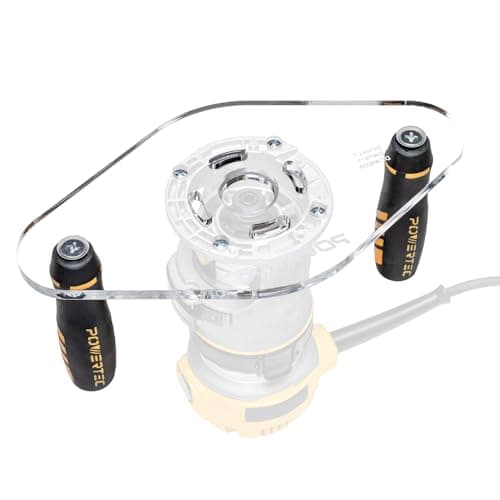 POWERTEC Dual Grip Router Base...emplate & Edge Routing (72314)