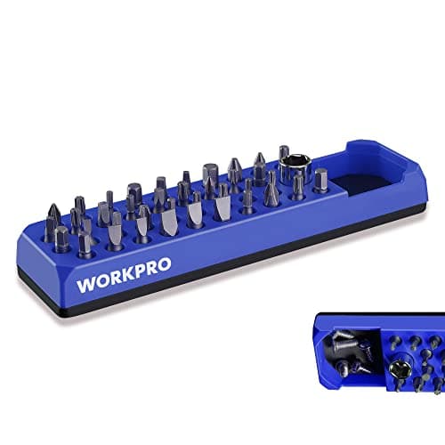 WORKPRO Magnetic Hex Bit Holde... Bit & Drill Bit Adapter, Blue