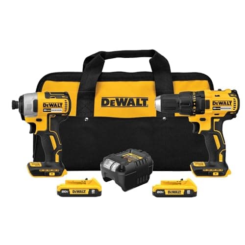 DEWALT 20V MAX Brushless Cordless Drill & Impact Driver 2-Tool Combo Kit w/ 2 Batteries, Charger & Bag (DCK277D2) $152.10 + 10% Cashback w/ Prime Store Card + Free Shipping