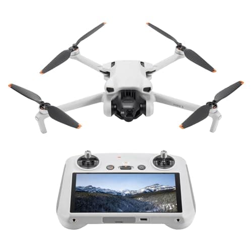 DJI Mini 3 (DJI RC), Lightweight 3x Mechanical Gimbal Drones $379