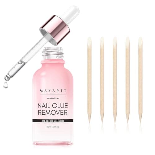 Makartt 30ml Press-On Nail Glue Remover  for $6 w/ Prime + free shipping w/ Prime