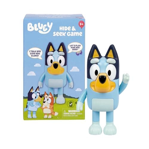 Bluey Game Hide and Seek Elect...dler Figurine Toys for Ages 3+
