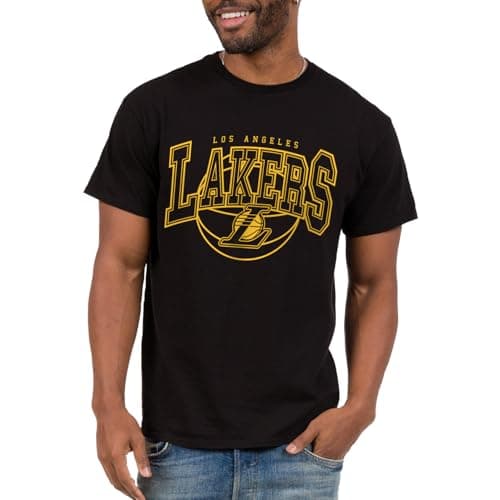 Junk Food Men's Standard Monochromatic Team Logo, Black