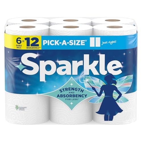 Sparkle Paper Towels 6-Pack Only $6.62 Shipped on Amazon (Reg $12)