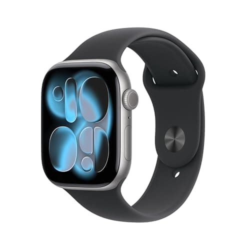 [Resale, AC] $245.96 | Apple Watch Series 11 [GPS 46mm] Smartwatch (Space Gray Aluminum Case w/ Black Sport Band) (Used - Like New) at Amazon