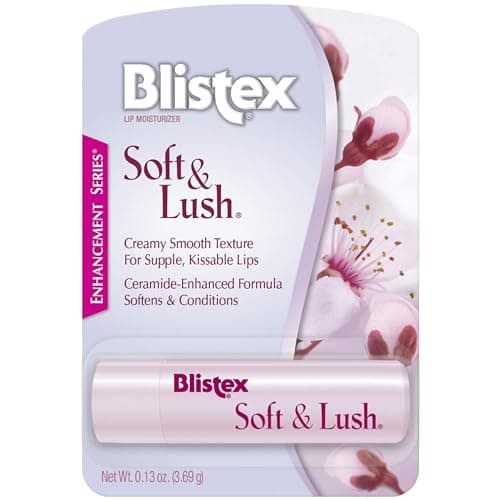 Blistex Soft & Lush Lip Balm, 0.13 oz (Pack of 6)