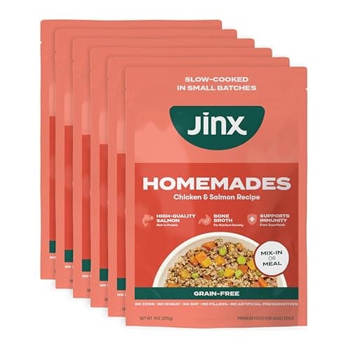 Jinx Salmon Grain Free Wet Dog...py, Adult, Senior, 9oz, 6 Pack