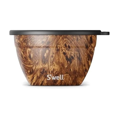 S'well 64-Ounce Stainless Steel Salad Bowl Kit w/ 2-Ounce Condiment Container & Removable Tray (Various Colors) $22 + Free Shipping w/ Prime or on $35+