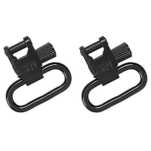 Uncle Mike's Tri-Lock Quick De... Swivel Set, 1 1/4-Inch, Black