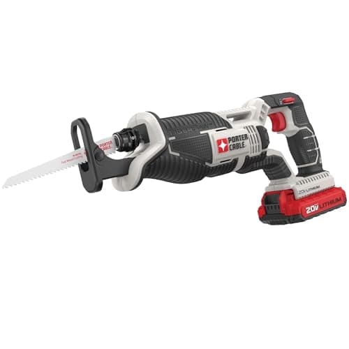 $49.50 | PORTER-CABLE 20V MAX* Reciprocating Saw, Tool Only (PCC670B) at Amazon
