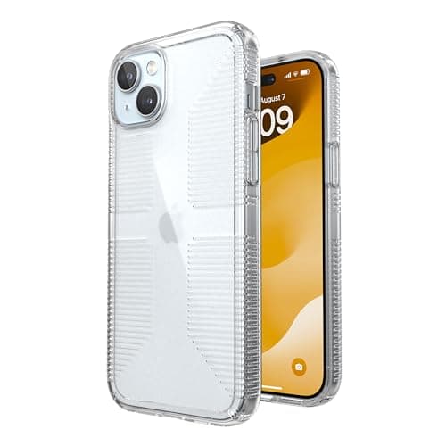 Speck Clear iPhone 15 Plus Cas...ne Case - GemShell Grip, Clear