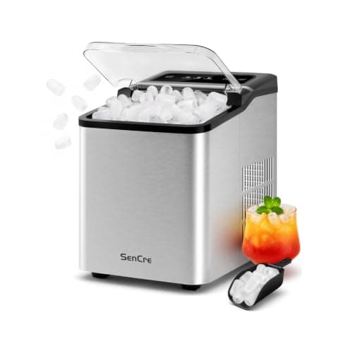 Ice Makers Countertop, 26.5Lbs/24H Ice Machine at $100 (55% off)