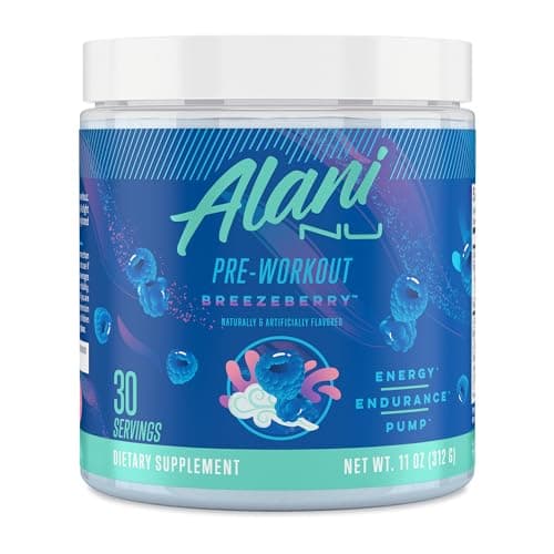 Alani Nu Pre Workout Powder BR...ine, L-Citrulline, 30 Servings