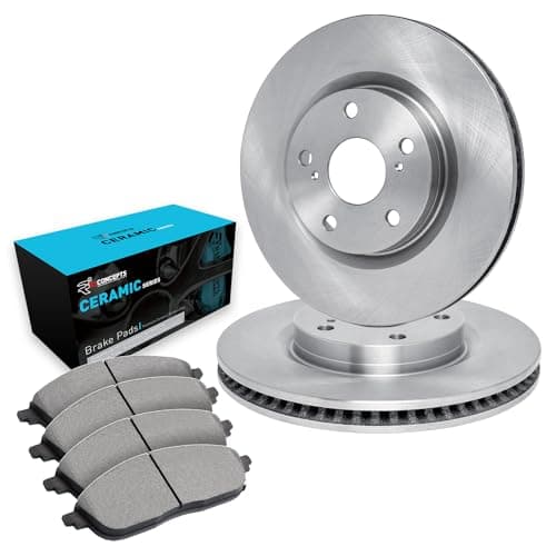 R1 Concepts Front Brake Kit Fo...amic Brake Pads and Rotors Kit