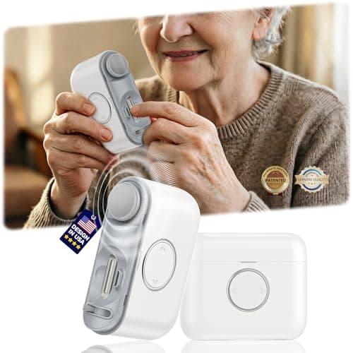 Electric Nail Clipper for Family Care【Precision Dual-Blade Trimming System】 Rechargeable Automatic 2-in-1 Trimmer & Polish with LED Light & Clip Storage, Safe & Ultra-Quiet for Seniors, Baby & Adults