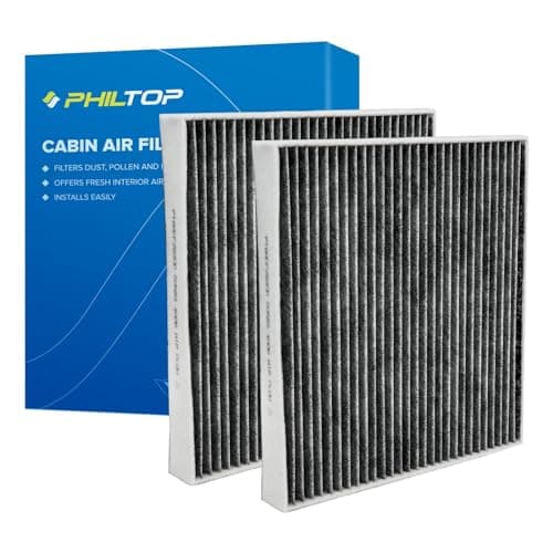 PHILTOP Cabin Air Filter w/Act...D, Suburban 3500 HD, Pack of 2