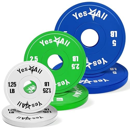 YES4ALL Fractional Weight Plat...ro Weights for Olympic Barbell