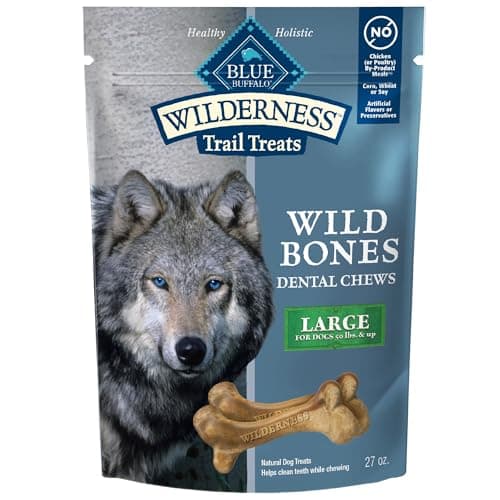 Blue Buffalo Wilderness Wild B...s Dog Treats, Large, 27-oz Bag