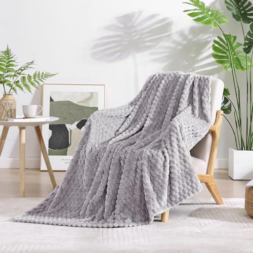 Prime Members: Monbix Fleece Throw Blankets: 50" x 60" $6.50, 60" x 80" $9 + Free S&H