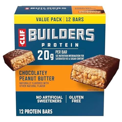 Select Accts: 12-Pk 2.4-Oz CLIF BUILDER'S Protein Bars (Chocolate Peanut Butter) $13.30 w/ S&S